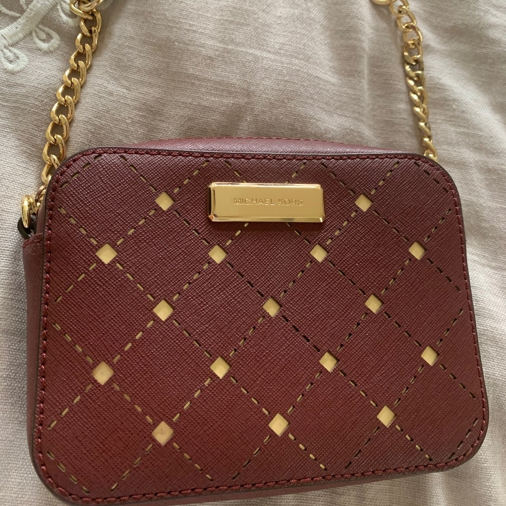 MK mini bag saffiano leather